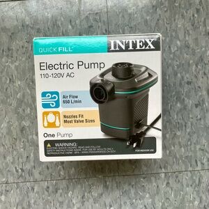 Intex Electric Pump - Black